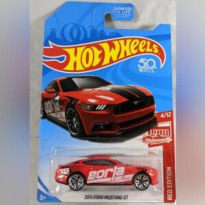 2018 Hot Wheels Target Red Edition 2015 Ford Mustang GT